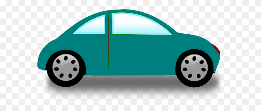 600x299 Сладкий Синий Автомобиль Картинки - Игрушечный Автомобиль Клипарт