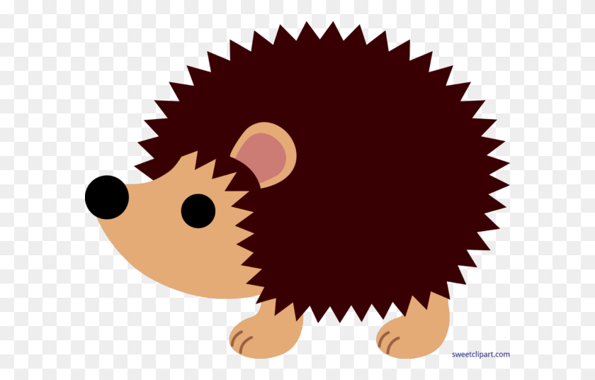 600x476 Sweet Clip Art - Porcupine Clipart Black And White