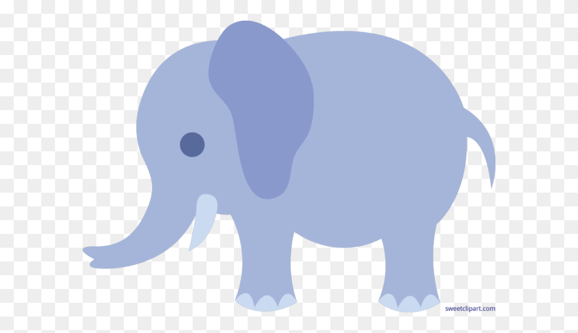 600x424 Dulce Clipart - Elefante Bebé Imágenes Prediseñadas