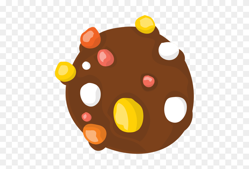 512x512 Sweet Halloween Cookie - Cookie PNG