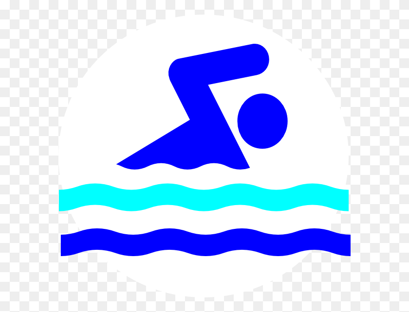 600x582 Плавание Логотип Картинки - Плавание Клипарт Png