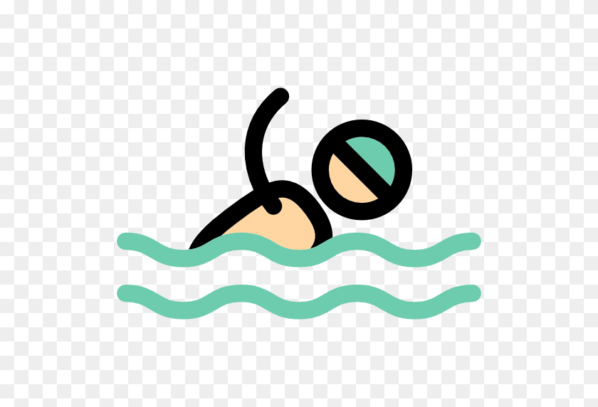 512x512 Nadar, Deportes, Natación, Deportes Acuáticos, Icono De Los Juegos Olímpicos - Clipart De Juegos De Agua