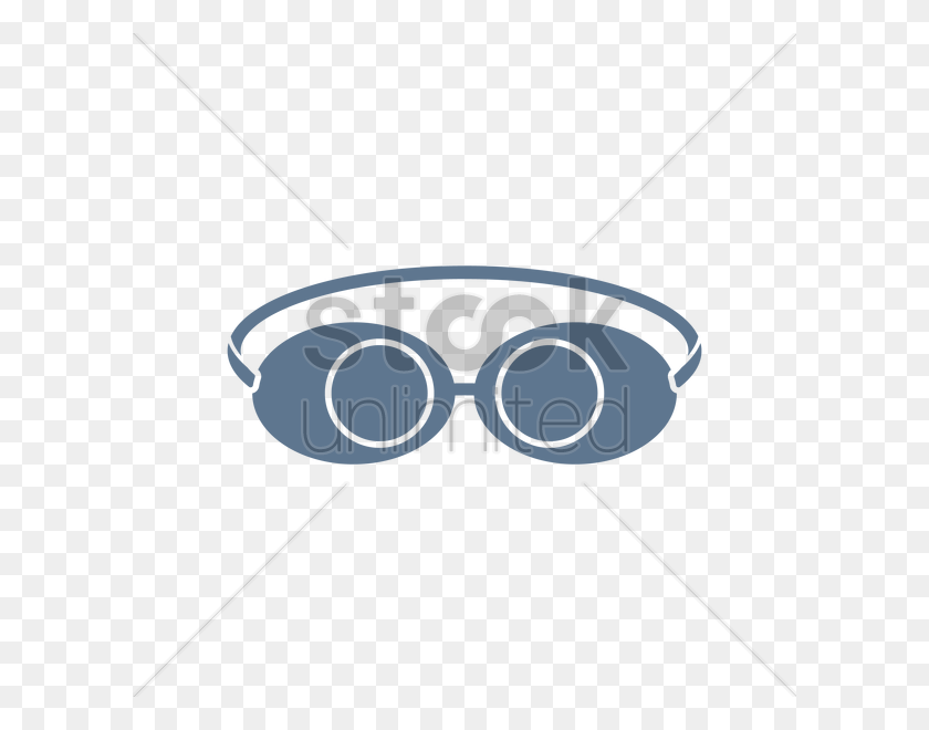 600x600 Swimming Goggles Vector Image - Swimming Goggles Clipart