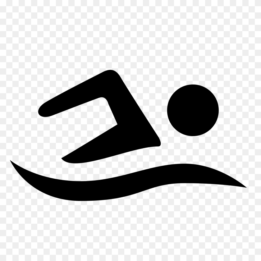 1600x1600 Swimming Icon - Swim PNG