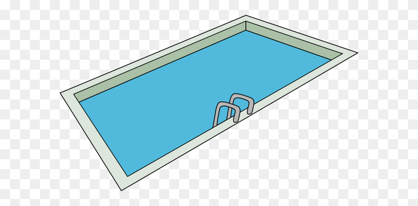 600x354 Swimming Pool Clipart - Pool Toys Clipart