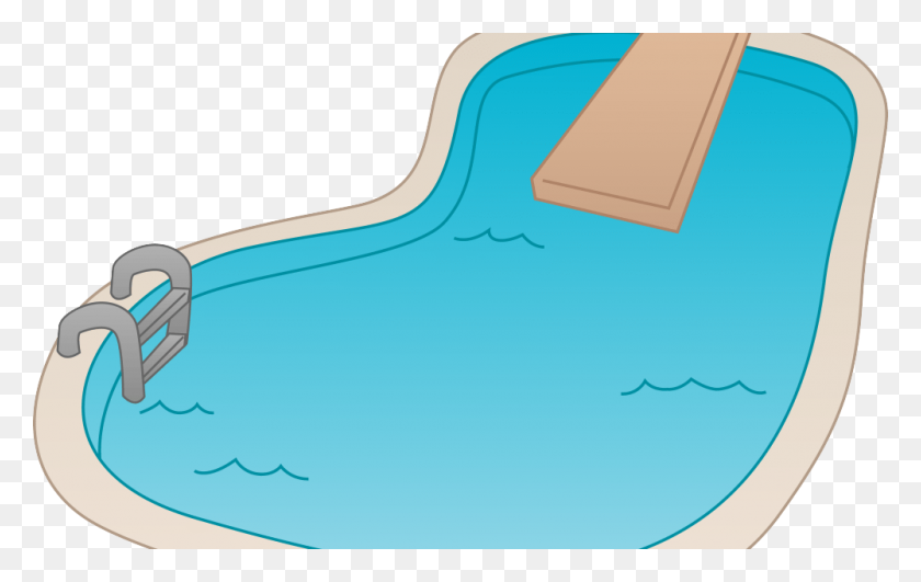 1000x605 Swimming Pool Diving Cartoon Clip Art Semester In Washington - Snorkel Clipart