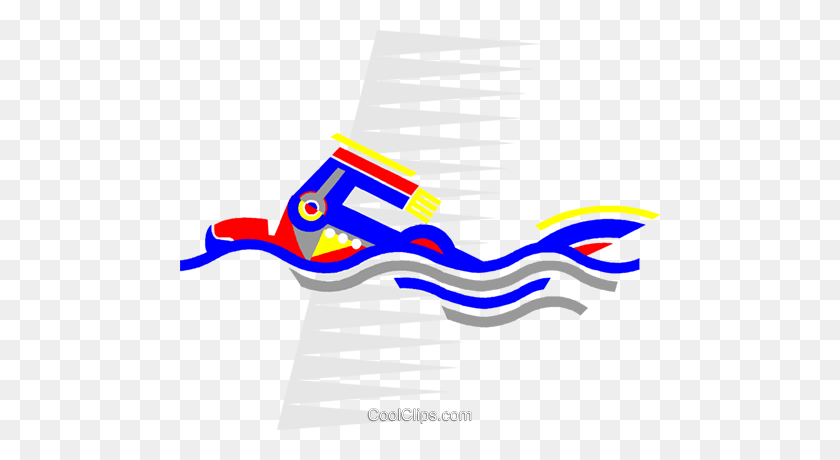 480x400 Плавание Роялти Бесплатно Векторные Иллюстрации - Бесплатный Клипарт По Плаванию
