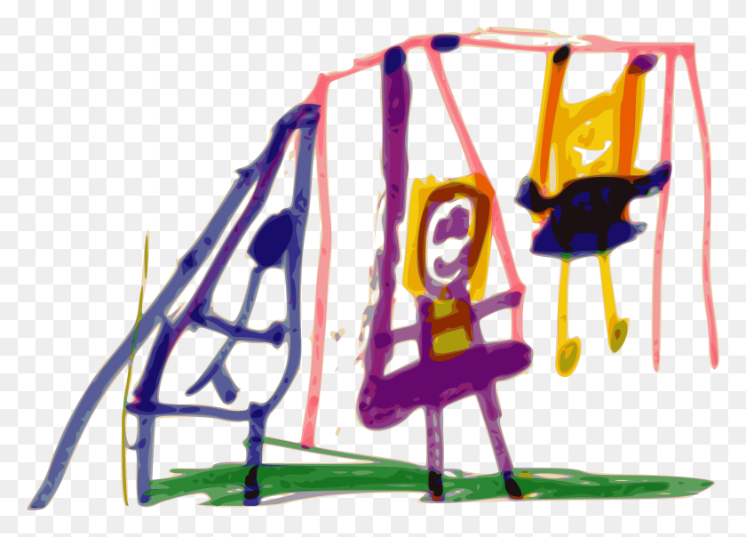 2400x1676 Swing Clipart Preschool - Preschool Clip Art Free