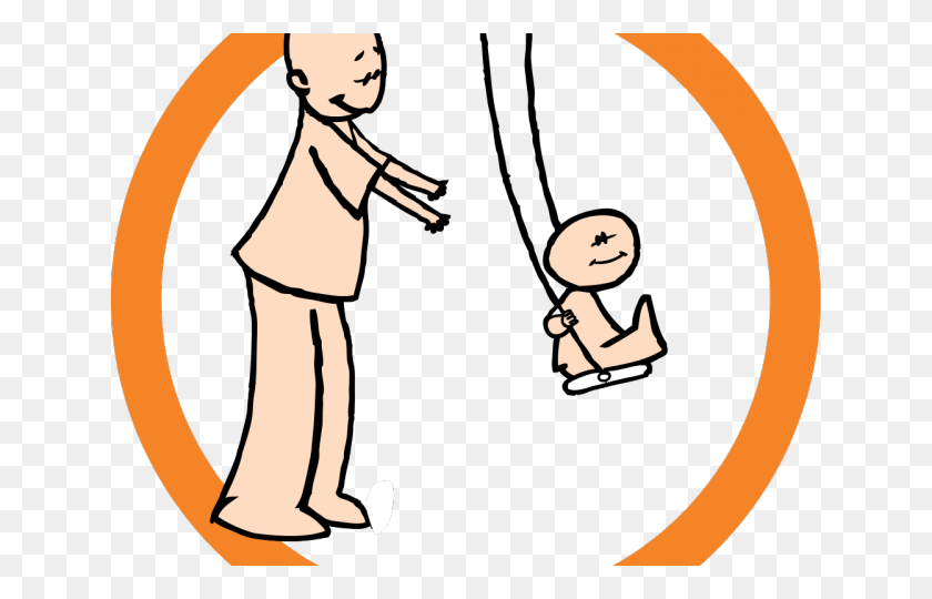 640x480 Swing Clipart Two Kid - Two Kids Talking Clipart