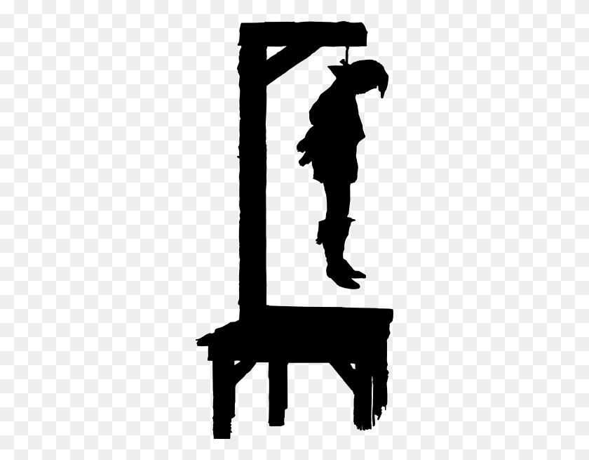 282x595 Swinging Hanged Dead Corpse Png, Clip Art For Web - Dead Rose Clipart
