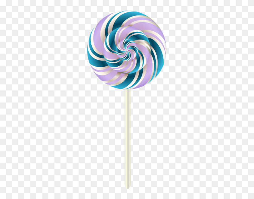 269x600 Swirl Lollipop Transparent Png Clip Art Gallery - Lollipop Clip Art