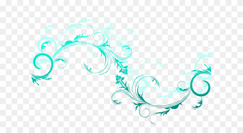 621x400 Swirl Transparent Png Pictures - Gold Divider PNG