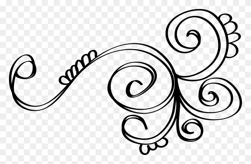 1600x1005 Swirled Coloring Pages - Chalkboard Banner PNG