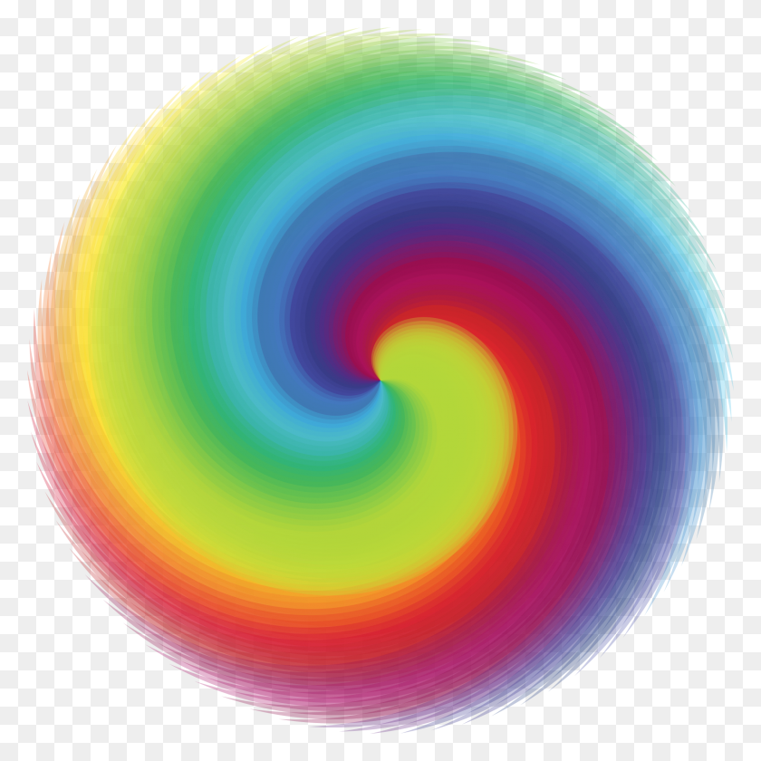2226x2226 Swirltastic Rainbow Icons Png - Rainbow PNG