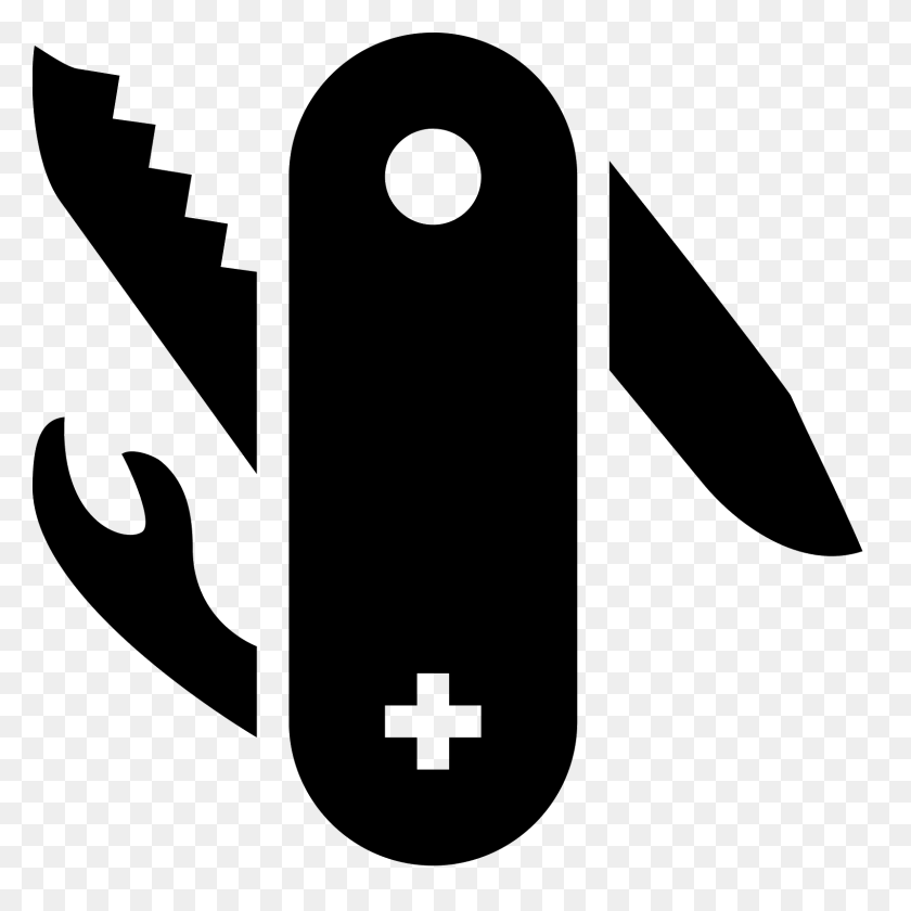 1600x1600 Swiss Army Knife Icon - Knife Emoji PNG