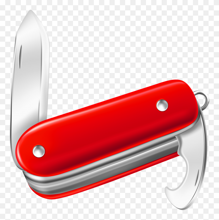 7951x8000 Swiss Knife Transparent Png Clip Art - Knife Clipart Transparent