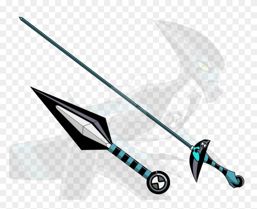 999x799 Sword And Kunai - Kunai PNG