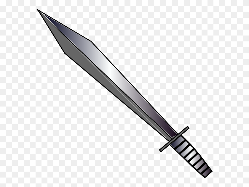 594x572 Sword Clip Art - Ninja Sword PNG