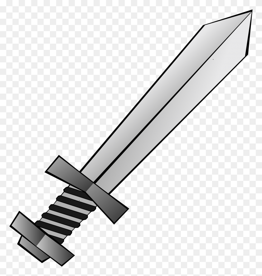 2132x2256 Sword Clip Art - Metal Clipart