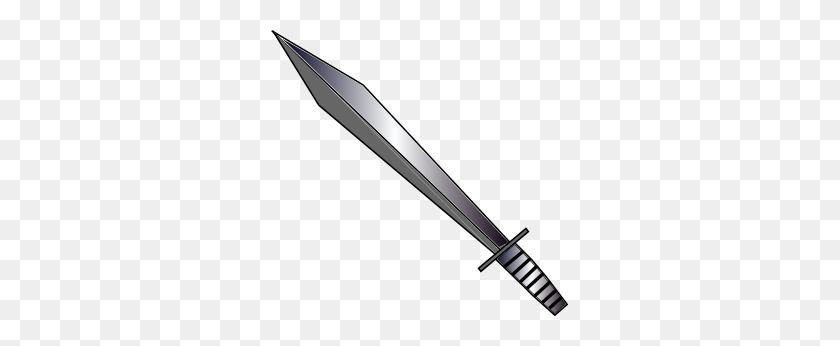 297x286 Sword Clip Art - Dagger Clipart