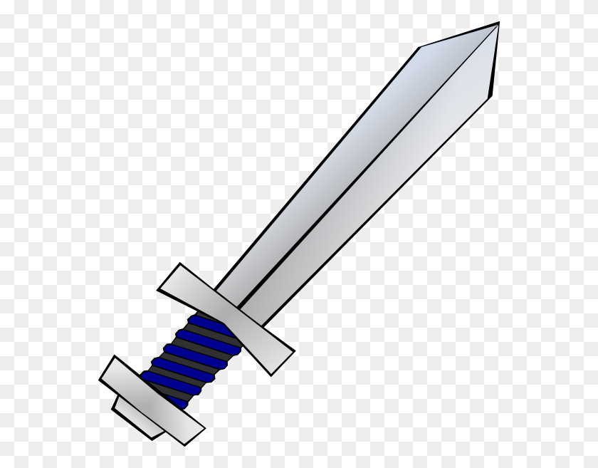 564x597 Sword Clip Art Free Vector - Sword Vector PNG