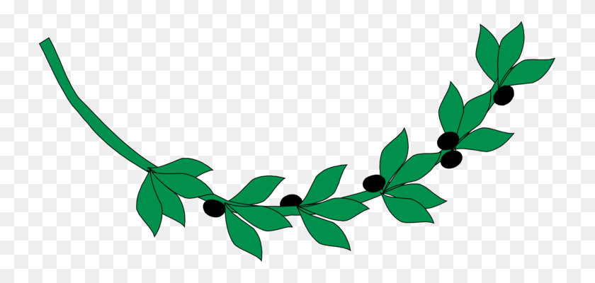 729x340 Sword Olive Branch Olive Wreath Weapon - Floral Wreath Clipart Free
