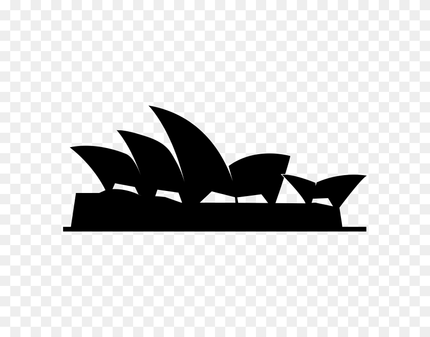 600x600 Sydney Opera House Rubber Stamp Stampmore - Sydney Opera House Clipart