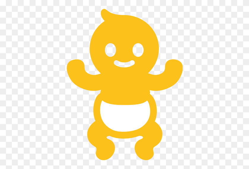 512x512 Symbol Emoji Infant Sign Thepix - Baby Emoji PNG