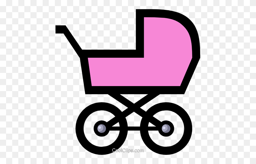 475x480 Symbol Of A Baby Carriage Royalty Free Vector Clip Art - Carriage Clipart