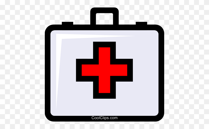 480x460 Symbol Of A First Aid Kit Royalty Free Vector Clip Art - First Aid Clipart