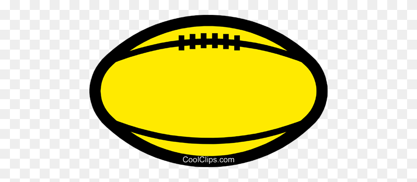480x307 Symbol Of A Rugby Ball Royalty Free Vector Clip Art Illustration - Rugby Ball Clip Art