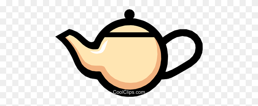 480x285 Symbol Of A Teapot Royalty Free Vector Clip Art Illustration - Teapot Clipart