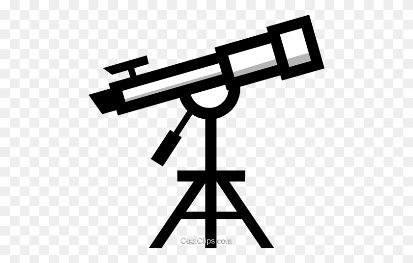 480x476 Символ Телескопа Роялти Бесплатно Векторные Иллюстрации - Телескоп Клипарт