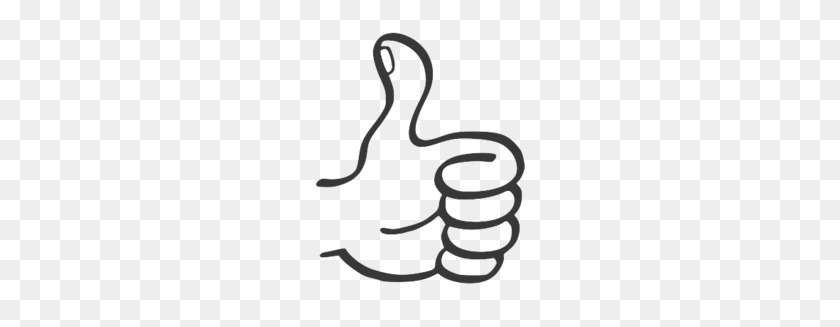 256x267 Símbolo Thumbs Up Clipart - Thumbs Up Clipart