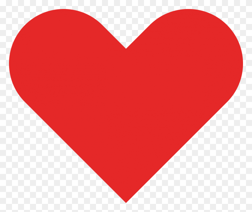 1234x1024 Символическое Сердце Любви - Пиксельное Сердце Png