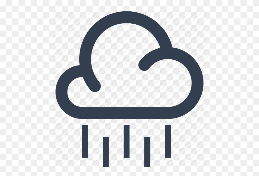 512x512 Symbols Cloud Rain - Rain Cloud PNG