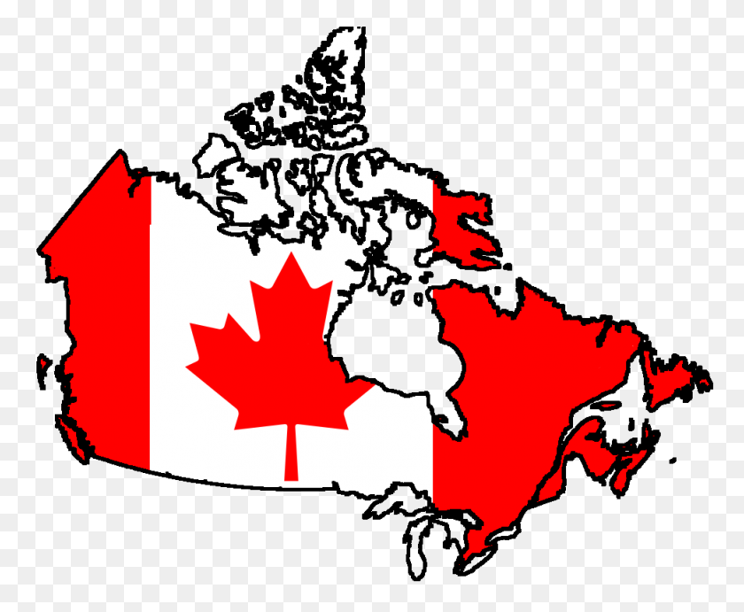 976x790 Символы В Галерее Канады - Карта Канады Клипарт
