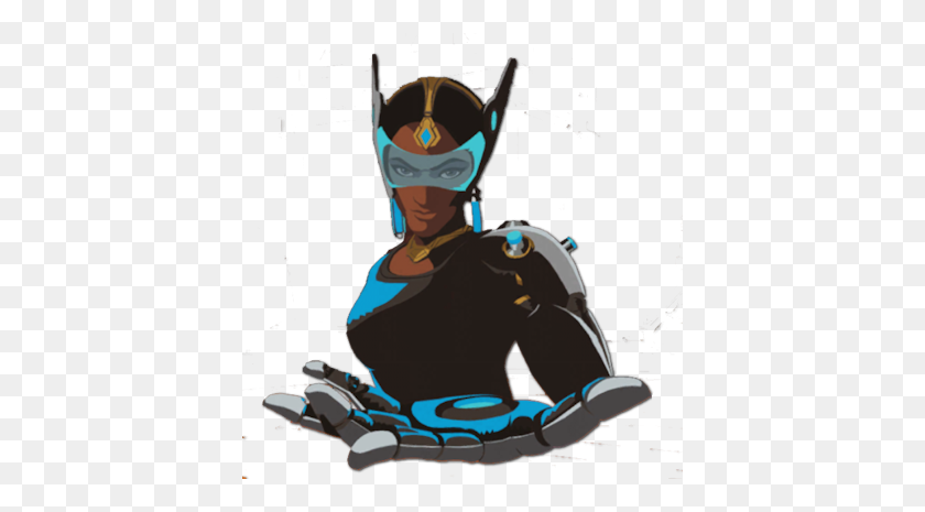 400x405 Symmetra's New Spray Is The Only One That Is Default Skin - Symmetra PNG