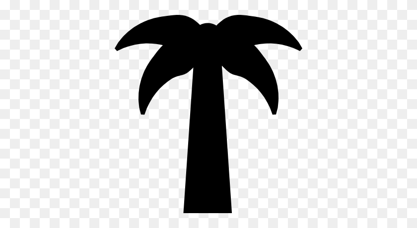 400x400 Symmetric Palm Tree Free Vectors, Logos, Icons And Photos Downloads - Palm Tree Vector PNG