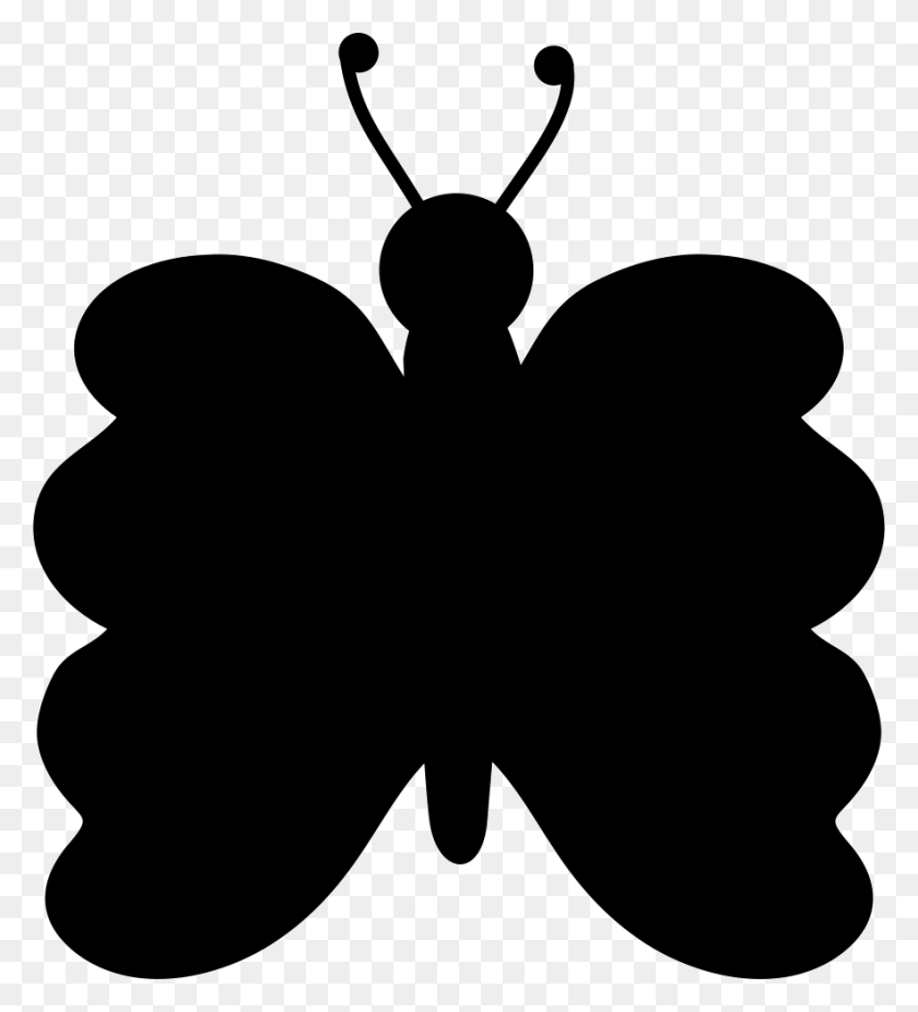 882x980 Symmetrical Butterfly Shape From Top View Png Icon Free - Plant Top View PNG