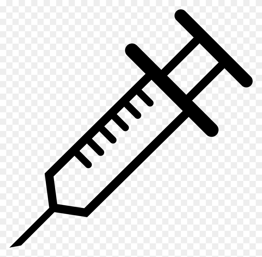 2400x2353 Syringe Clipart Group With Items - Luge Clipart
