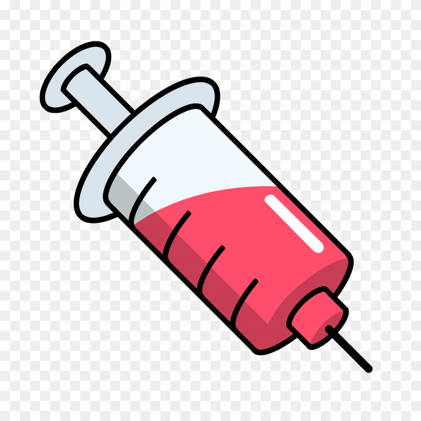 1200x1200 Syringe Clipart Group With Items - Syringe PNG