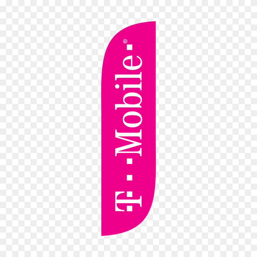1280x1280 T Mobile Feather Flag - T Mobile Logo PNG