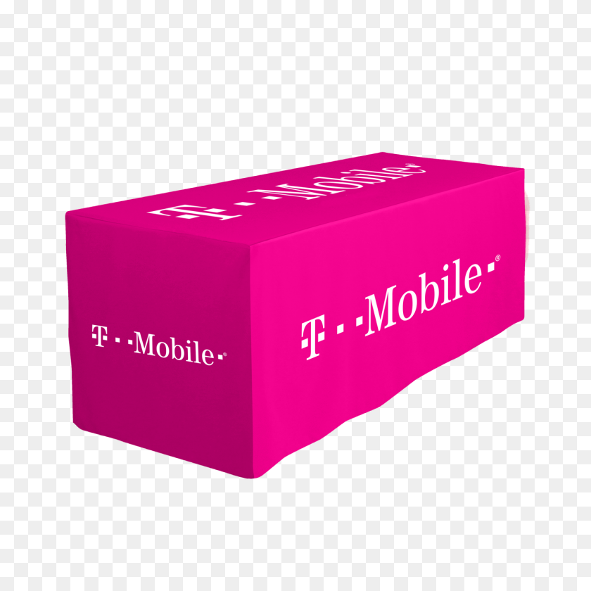 1280x1280 T Mobile Pink Fitted Table Cloth - T Mobile Logo PNG