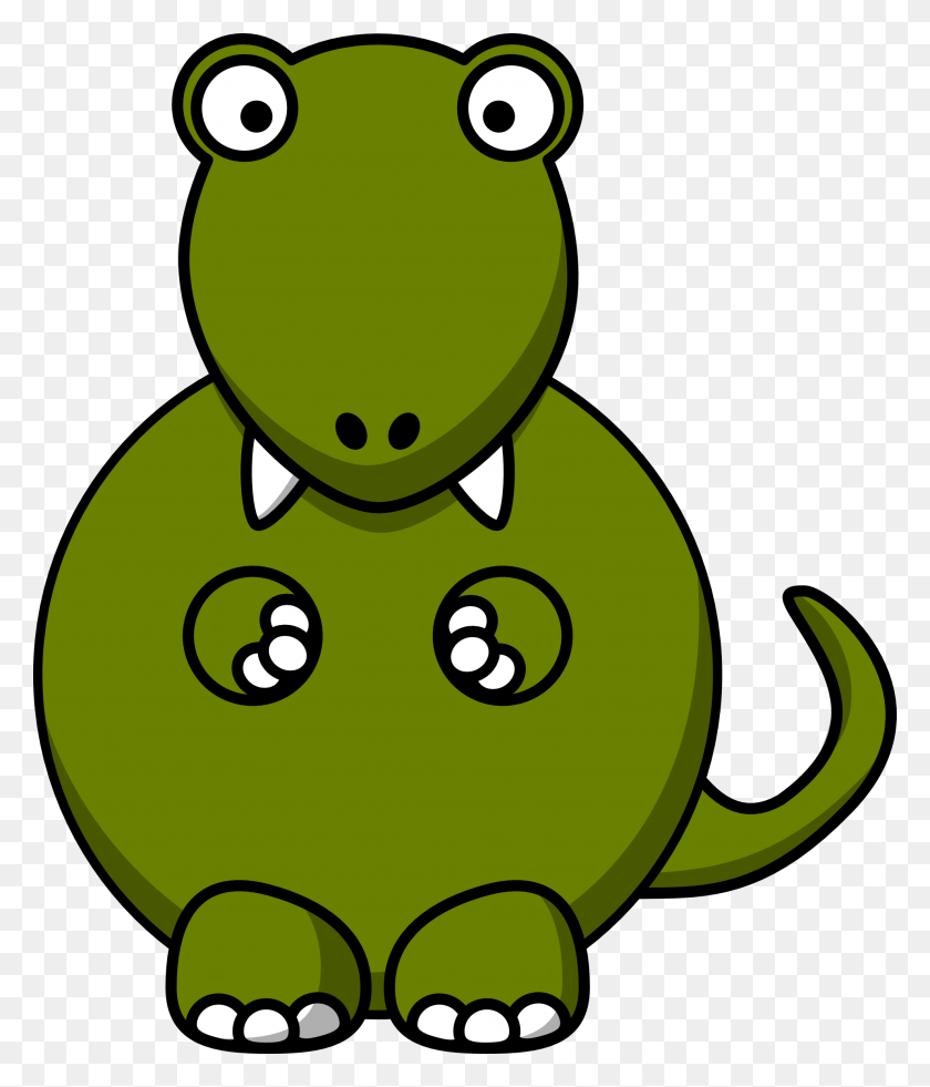 Динозавр мультяшный