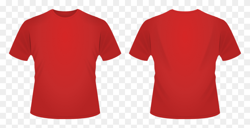 1294x617 T Shirt - Shirt Template PNG
