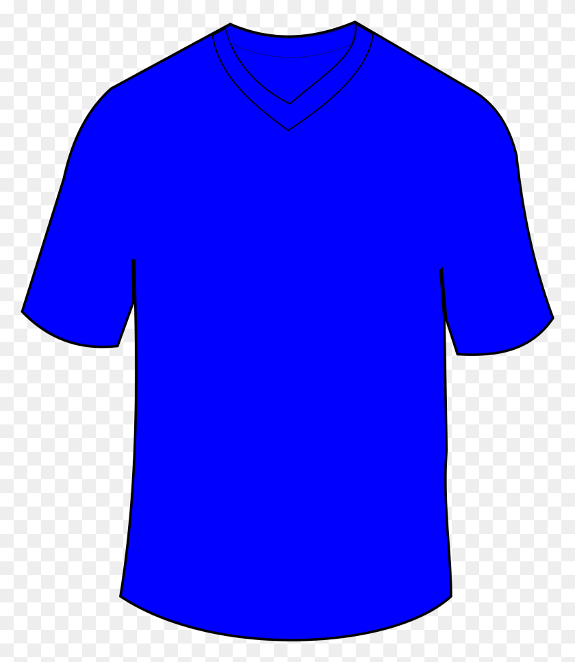1823x2121 Camiseta Azul De Jersey De La Ropa - Camisa Png