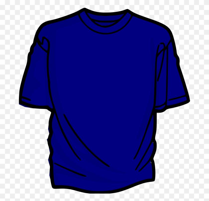 688x750 T Shirt Blue Polo Shirt Computer Icons - Blue Shirt PNG