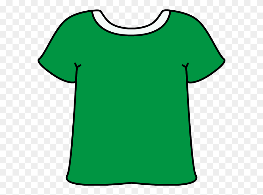 600x562 T Shirt Clip Art - Short Sleeve Shirt Clipart
