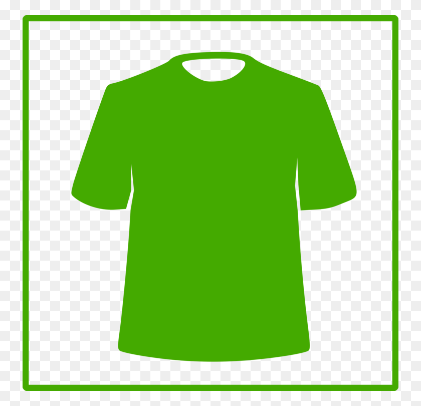 750x750 Футболка Одежда Зеленые Брюки Платье - Рубашка И Штаны Клипарт